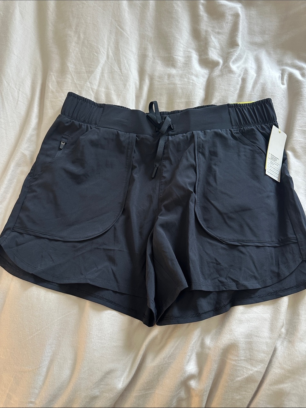 All in Motion Black Drawstring Active Shorts